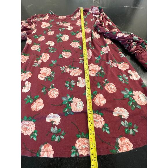 Matilda Jane Burgundy Floral lace BOHO Tunic Small - Picture 5 of 9